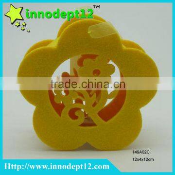 Non-woven home decoration things, felt flower with led light