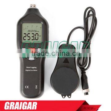 TL-600 Digital Lux meter Data Logging with USB fashion shape 0.1-200000lux UV Light Meter / Screen Brightness Meter