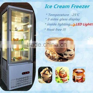 Stainless Steel Vertical Ice Cream Freezer photo-1