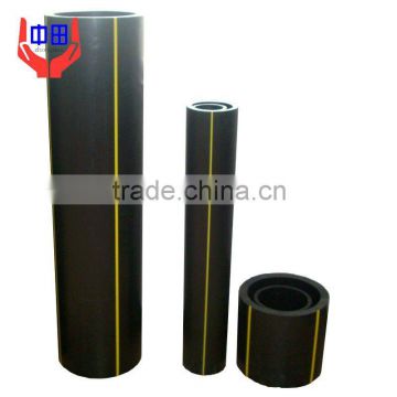 hdpe pipe for gas supply with yellow strips