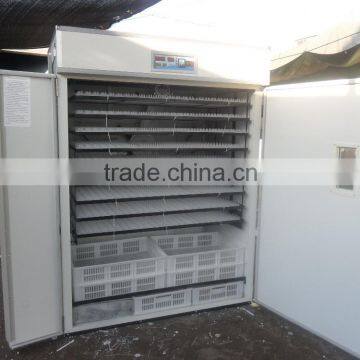 ZH-3168 holding 3168 eggs CE approved high qiality full automatic industrial incubators for hatching eggs