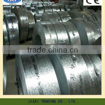 Hot dipped galvanized strip steel