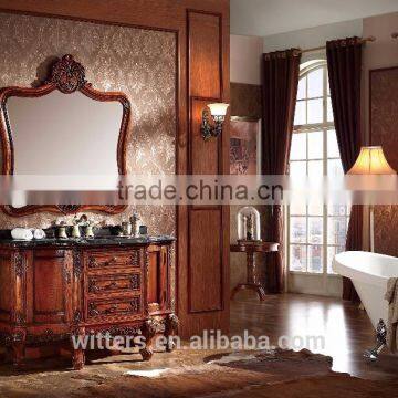 Hotel Bath cabinet sink with vintage mirror WTS1601
