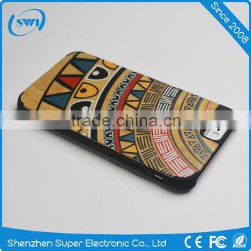 2016 Low Price China Mobile Phone Real Wooden Bamboo 3D Colourful Pattern Cover Cases For IPhone 6 6S 7 Plus Back Case photo-5