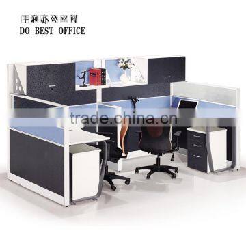 2 person workstation office cubicle design SS6002