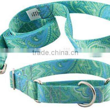 High Quality Adjustable Nylon Dog Collar and Leash Set for Small Medium Pets photo-4