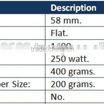 MACAP M4 Semi Automatic Chrome Coffee Grinder photo-3