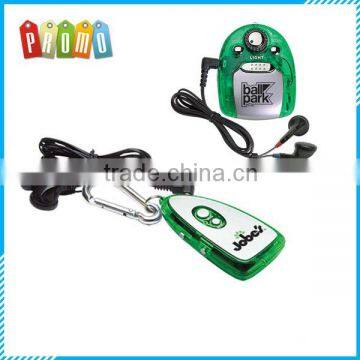 customized transparent ABS Carabiner Radio Light