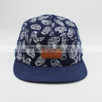 Floral 5 Panels Adjustable Cap/5 Panel Caps Hot Sale photo-2
