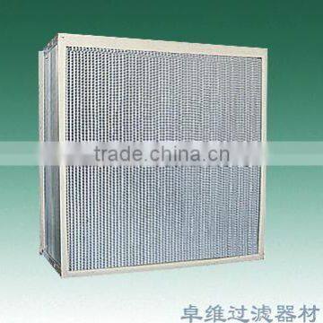 HEPA Air Filter With Galvnized Steel Frame,air Filter Hepa,hepa Filter