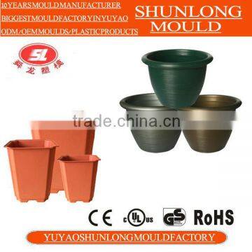 Plastic flower pot mould