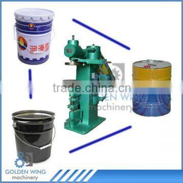 Semi-automatic Tin Can Seamer Sealing Machine Of Chemical Paint Tin Can Pail Production Line