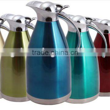 European style vacuum stainless steel thermos flask kettle