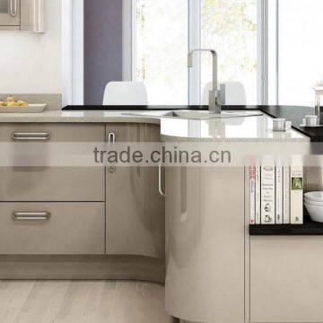 High Gloss Lacquer Kitchen Cabinet Door for Home Project photo-4