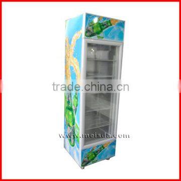 235L Compressor Cooler Glass Display Cabinet, Commercial Refrigerators