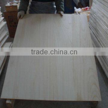 China paulownia kiri furniture edge glued panel