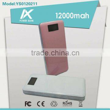 New Electronic LCD Screen Ultra Thin Power Bank 10000mah for Iphone 6 Plus photo-1