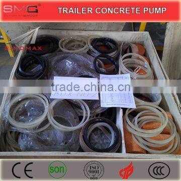 60, 80m3/h Diesel Trailer Concrete Pump, Stationary Concrete Pump for Sale, China Top Quality photo-5
