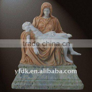 Marble angel european tombstone