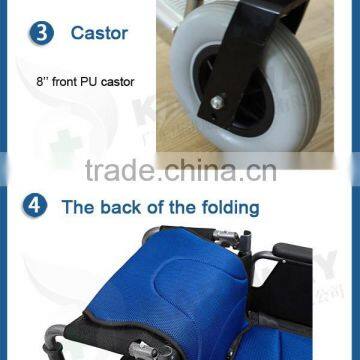 KAREWAY Elderly Care Product Steel General Use Wheelchair KJW-811L photo-2