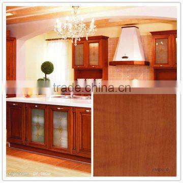 woodgrain color matte pvc decorative film for doors