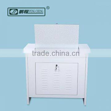 Metal Computer Desk Flip Up Rolled Steel Ergonomic Desk photo-4