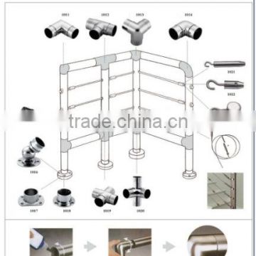 Stainless Steel tube Connectors in pipe fitting SS304/316