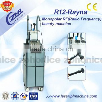 R12 Vertical wrinkles removing monopolar RF equipment