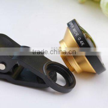 Portable 3-in-1 Clip Lens Kit: Fisheye+Macro+Wide Angle For Smartphones Tablets Notebook