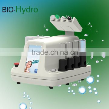 2016 latest beauty Spa machine hydradermabrasion water/diamond dermabrasion Bio microcurren facial equipment