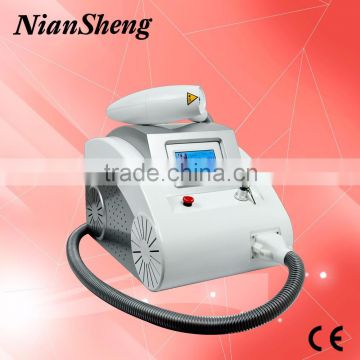 Wholesale Beauty Equipment Q SwitCh ND Yag Laser Tattoo 1-10Hz Removal Machine For Women Skin Rejuvenating Laser Haemangioma Treatment