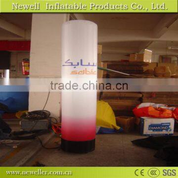 Excellent quality inflatable pillar led light With customized packing