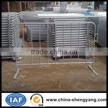 Factory of Galvanized Folding Crowd Control Barrier,metal Can Removable Fence photo-3