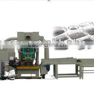 competive price aluminum foil food container making machine