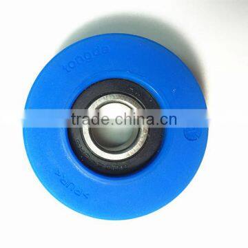 Best sale 75*25*6204 PU escalator chain step roller