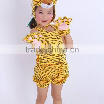 Performance Dress Up Sleeveless Kids Tiger Animal Costumes photo-5
