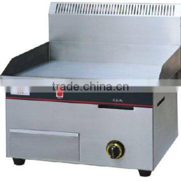 Gas griddle plate