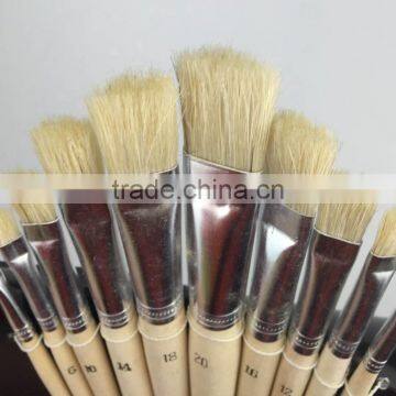 10 pc Art Nylon Brush, Oil Painting Brush With Aluminium Ferrule. Trade Assurance. photo-5