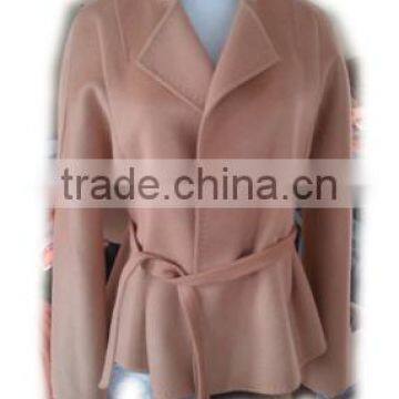 Carnation 2 side wool coat