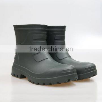 Wholesale Mens Mid-cut Western Waterproof EVA Boots photo-2