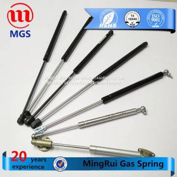 Chinese factory gas spring for furniture/ Kitchen cabinet door / gas strut ending fittings