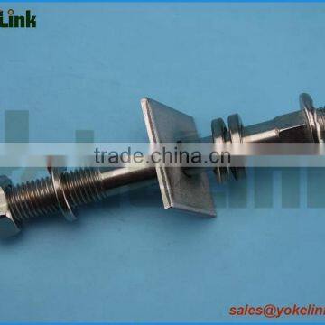 Steel Crossarm 5/8''x 1 3/4'' Short Shank Pin Line Post Stud photo-6