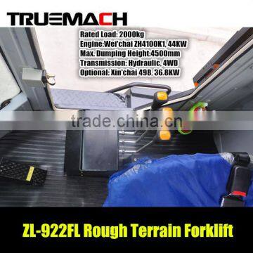 2Ton 4WD All Rough Terrain Forklift With EuroIII Engine photo-5