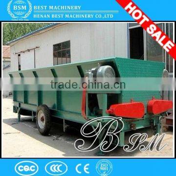 Round making wood debarking machine/biomass peeling machine at sale