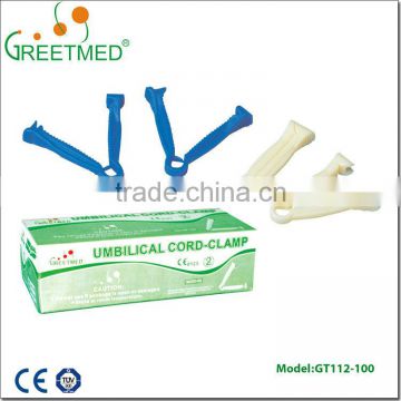 New design factory price single umbilical cord clamp