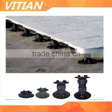 Vitian PP material adjustable plastic pedestals for outdoor stone supporting