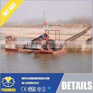 River sand Dredger For Sale and Bucket Chain Dredger