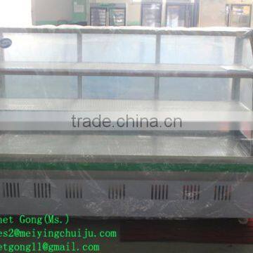 Manufactory high quality cake refrigerated showcase for bakery