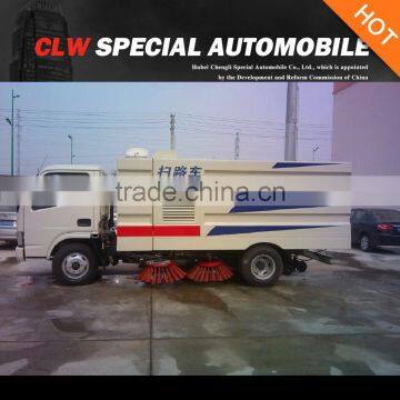 dongfeng CLW 4*2 pavement sweeper truck for sales