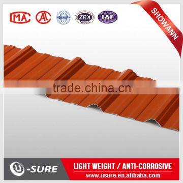 Heat Resistant Color Flexible Corrugated Pvc Plastic Sheet photo-3